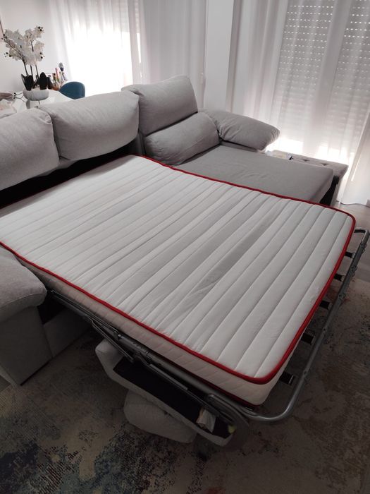 Sofá Cama Cinzento
