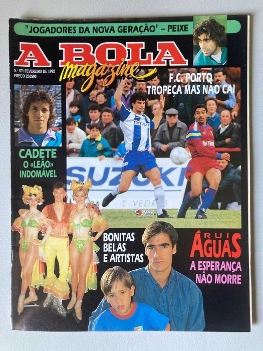 Revistas A Bola Magazine anos '80 e '90 [números na descrição]