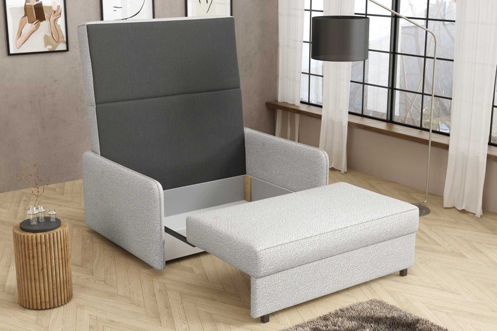 Amerykanka Alex, sofa, kanapa, łóżko. Fotel rozkładany, funkcja spania