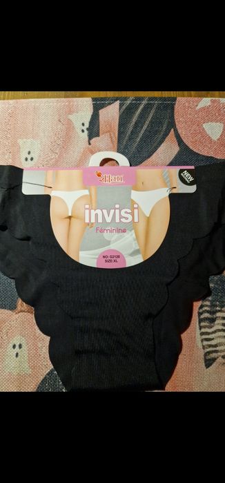 Majtki bezszwowe z ozdobnym tyłem