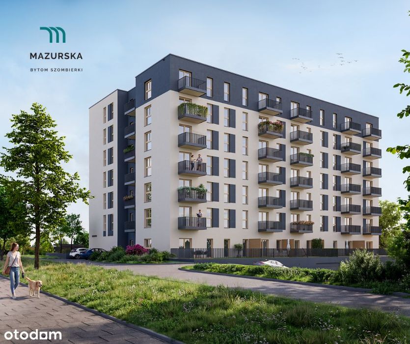 2-pokojowe mieszkanie, piętra od 1 do 6, 49m2 | Nowa inwestycja