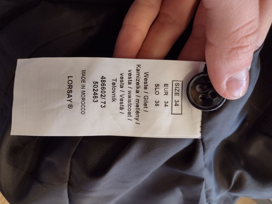 Damska kamizelka garniturowa Orsay r.XS