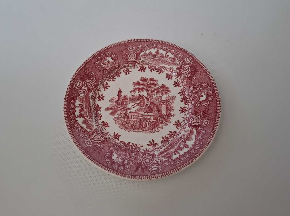 Prato de Sobremesa Cavalinho vermelho - Fábrica de Loiças de Sacavém