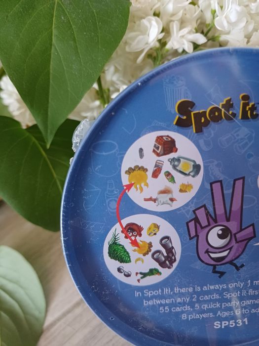 Dobble, Kemping, Zwierzęta leśne, gra w karty dla dzieci