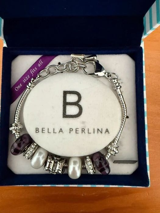 Bella Perlina Bracelet purple