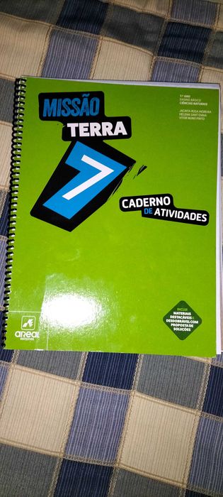 Cadernos de atividades 7° ano - 5€