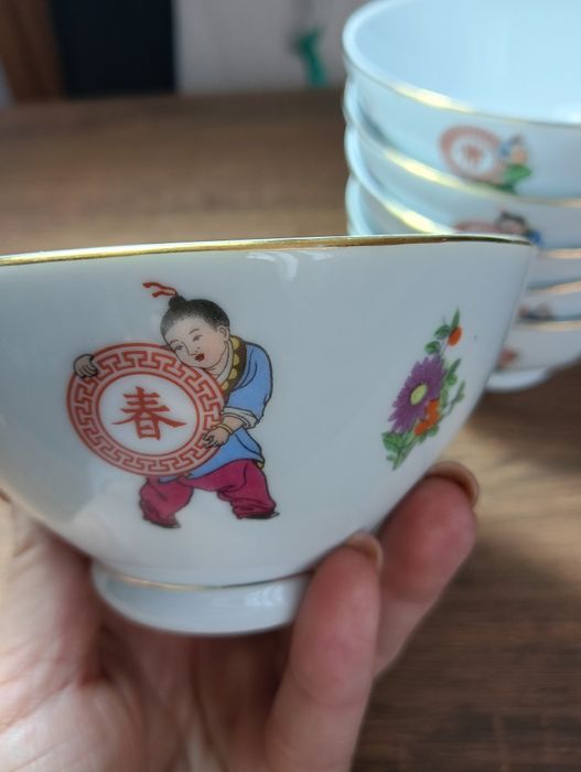 Miseczki z porcelany -PRL