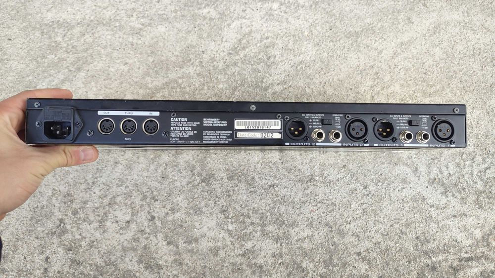 Behringer Virtualizer Pro DSP024P Effects Processor64741253203330122