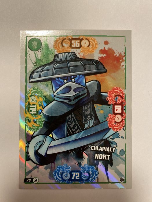 Ninjago - zestaw 4 kart Chlapiących