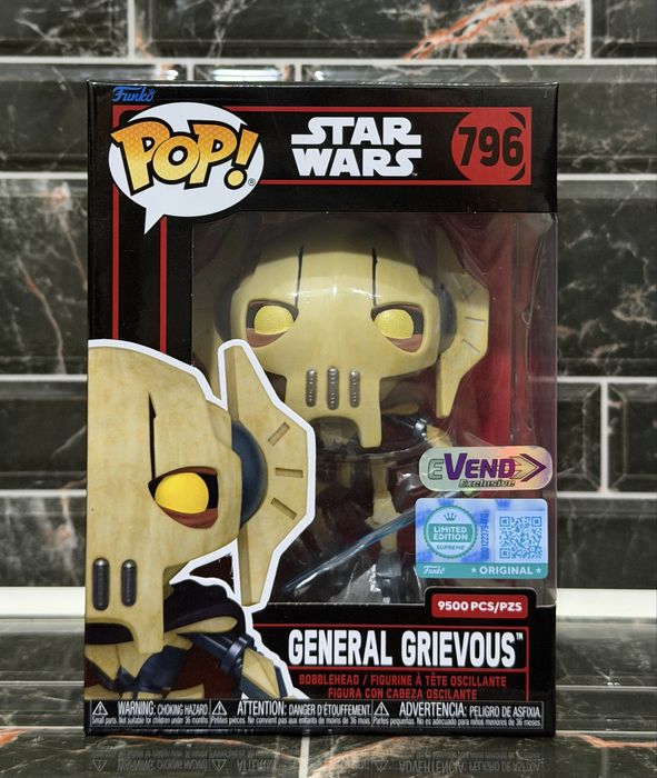 Funko Pop! General Grievous Star Wars 796 Limited Edition 9500 pieces