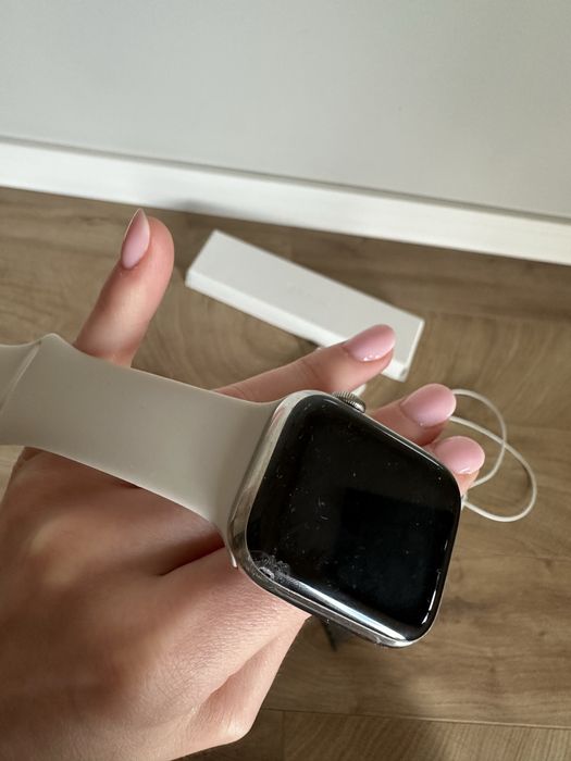 Apple watch series 7 stainless lepsza wersja stal nierdzewna lte gps