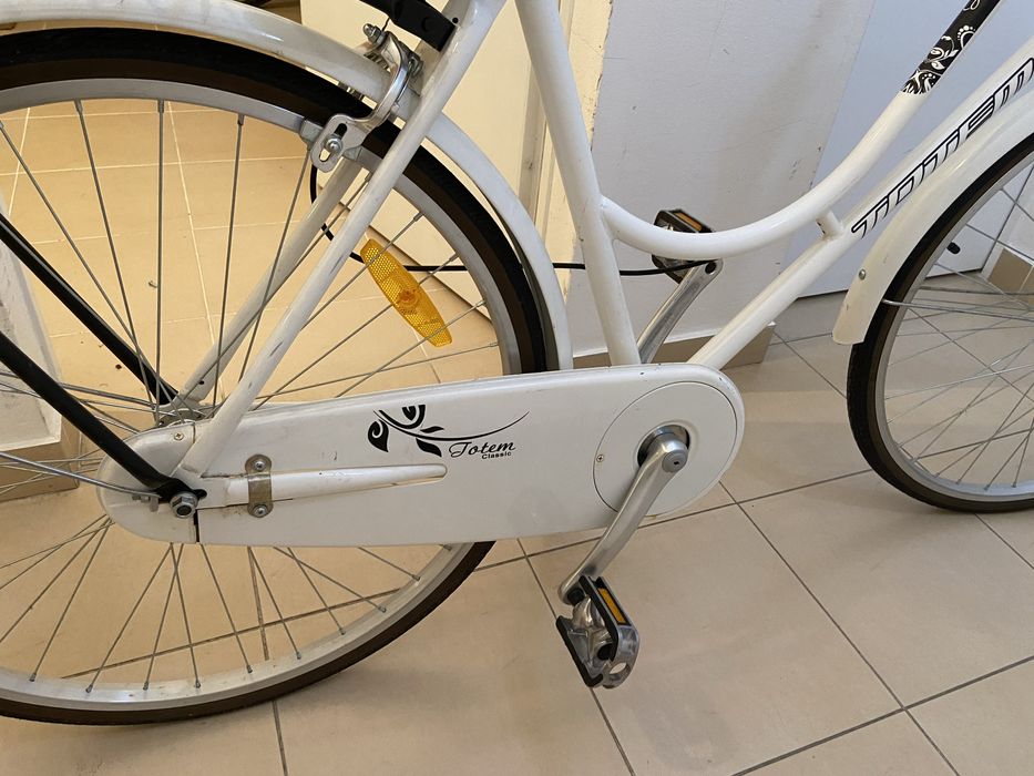 Bicicleta Vintage branca adulto