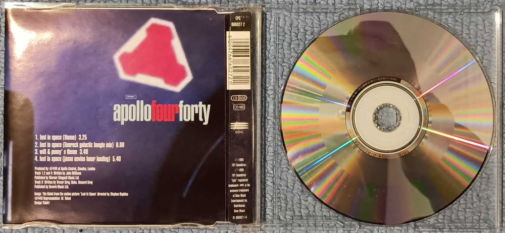 CD single Apollo Four Forty "Lost In Space"