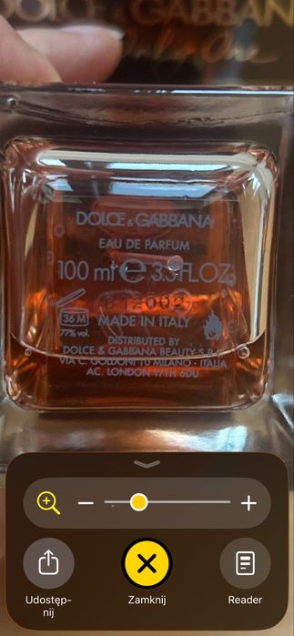 Dolce & Gabbana The Only One Eau de Parfum 100 ml minus ubytek