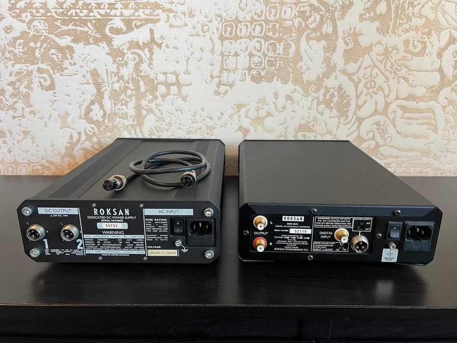 ЦАП (DAC) Roksan ROK-DA1 + линейный БП Reference ROK-DS1.5