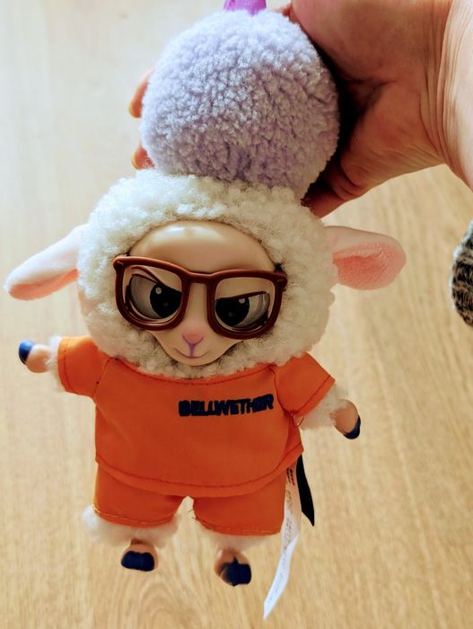 Зоотрополіс Zootopia в коробці, м'яка іграшка-брелок