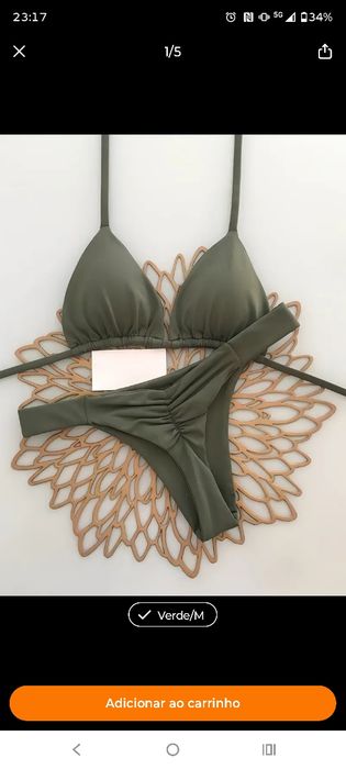 Biquinis praia mulher