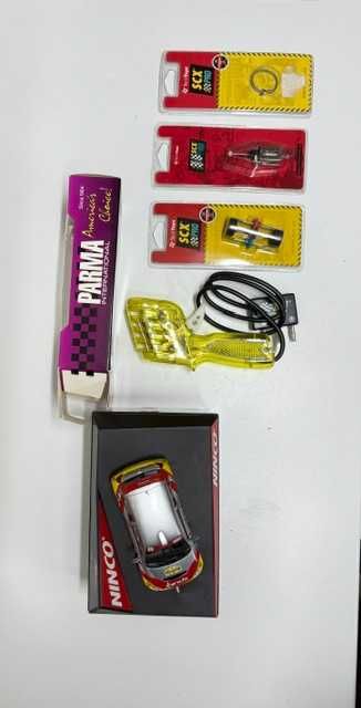 Slot NINCO Renault Clio S1600 1/32 + Punho Parma Electrónico