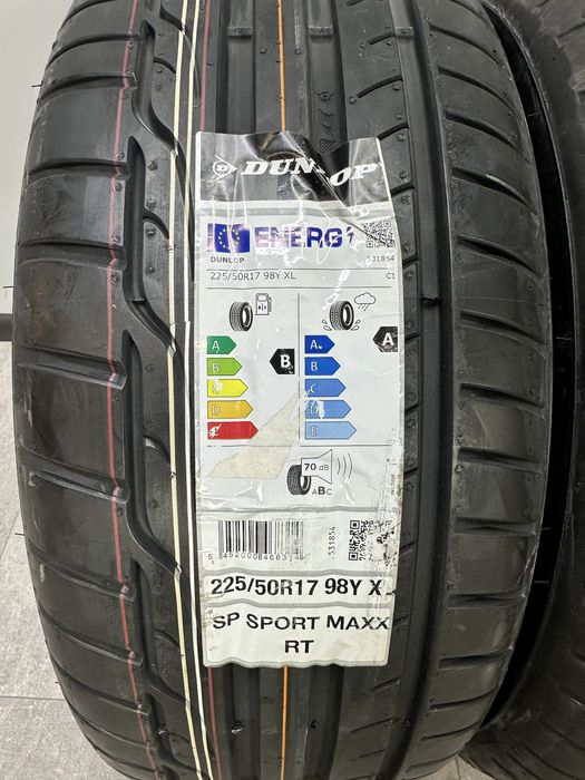 Нові літні шини Dunlop Sport Maxx RT 225/50 R17 98Y XL