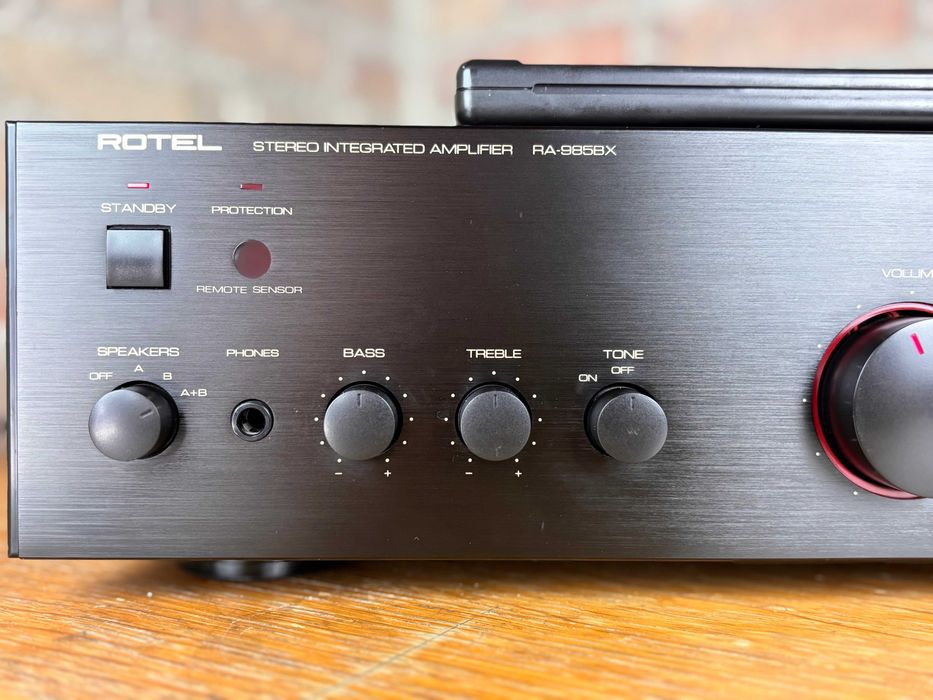 ROTEL RA-985BX Mocny wzmacniacz stereo - Pilot - Japan Sound
