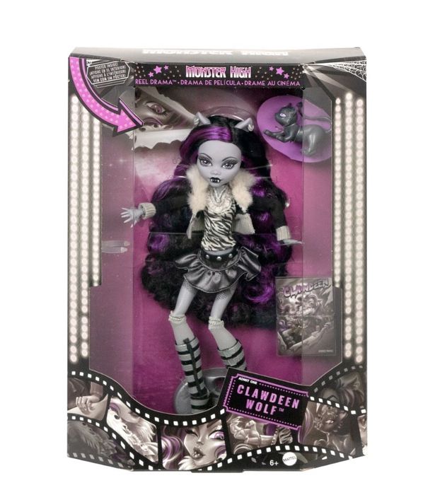 В Україні Monster High монстер хай Reel Drama Clawdeen Wolf Клодін