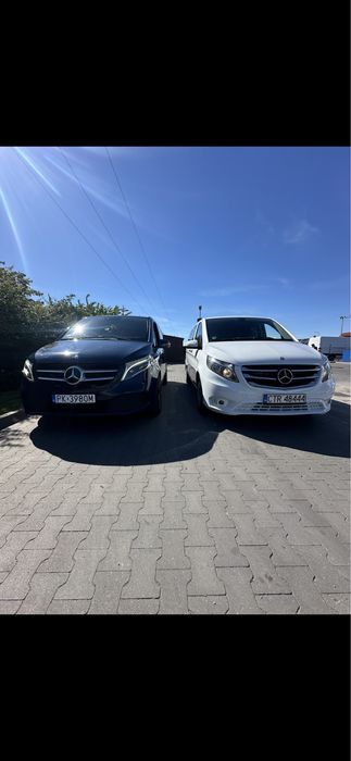 Transport 8 lub 9 osobowy bus van Mercedes transfer na lotnisko