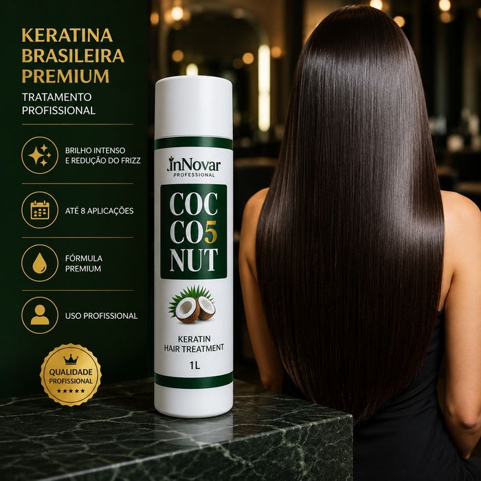 Keratina Brasileira Premium 1L Profissional