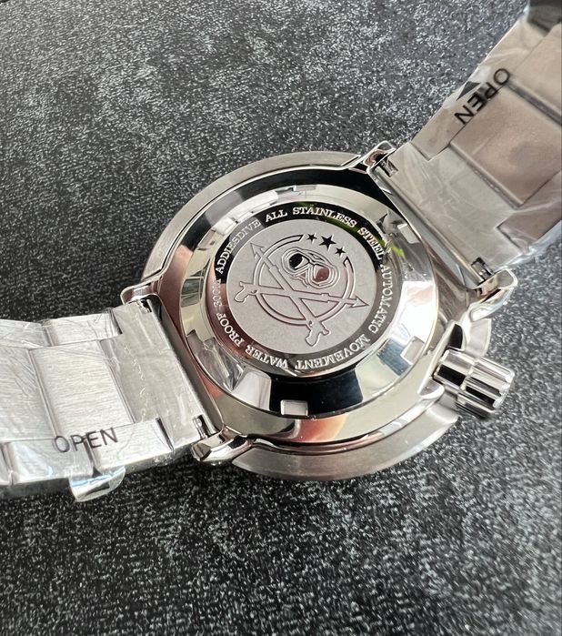 Автоматичний годинник Addiesdive TUNA Automatic | Miyota 8215 | Sapphire | Professional Diver 300M Часы мужские механические