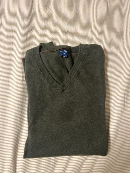 Pulover Mr Blue verde escuro S