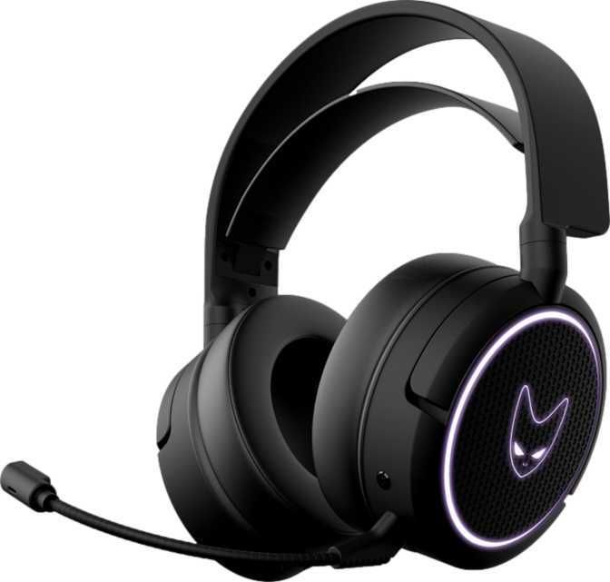 Bezprzewodowe słuchawki gamingowe z mikrofonem i RGB OverSteel