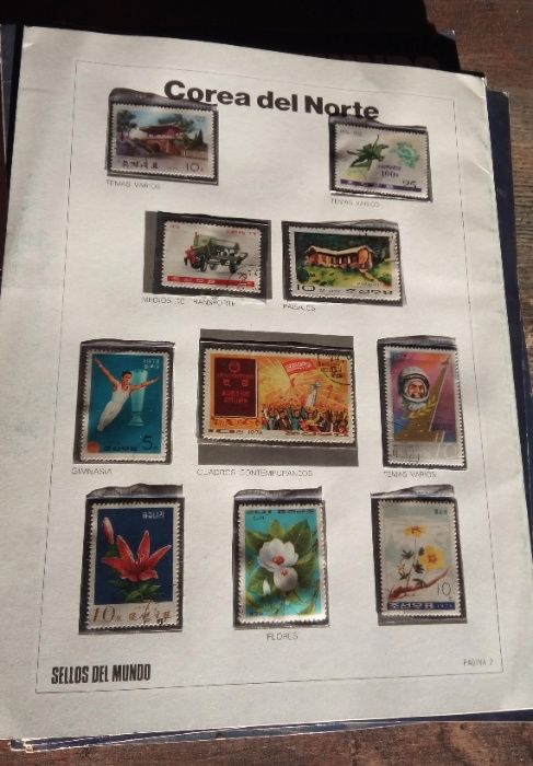 Álbum "Sellos del Mundo"