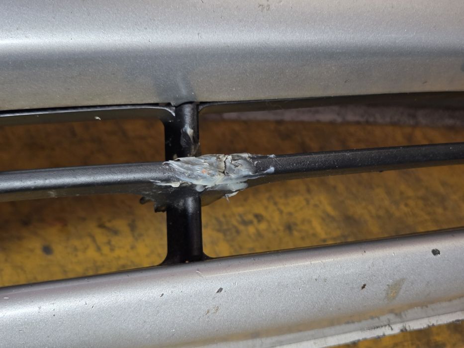 BMW E46 Zderzak Przedni Przód Titansilber 354/7 Polift Komplet Halogen