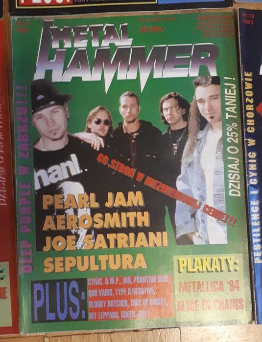 Metal Hammer rocznik 1993