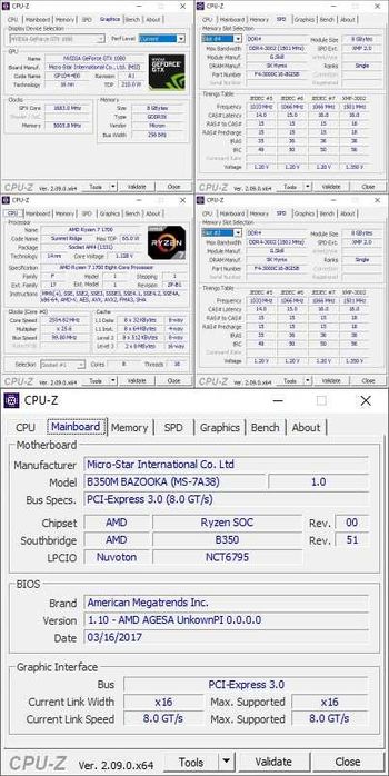 Computador desktop -  Ryzen 7 1700 + GeForce GTX 1080 8GB