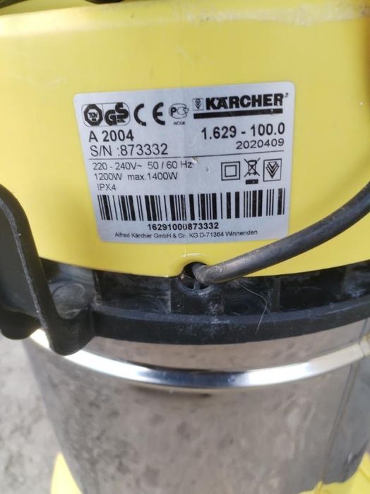 Пылесос karchet A2004 б/у