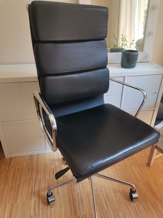 Fotel chrom, replika Vitra SoftPad