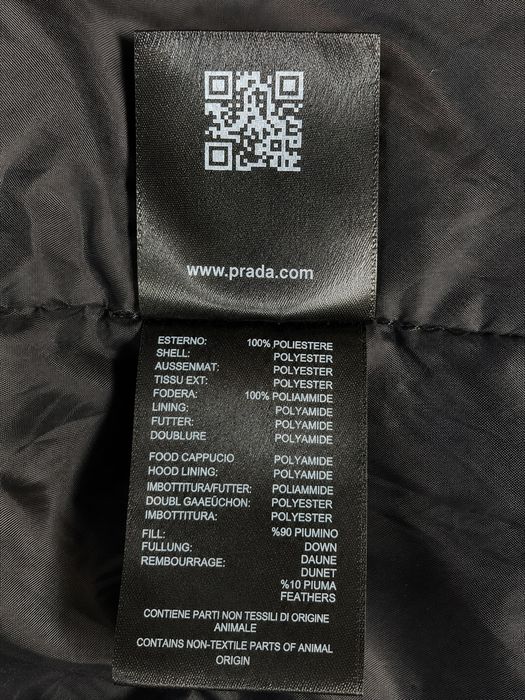 Пуховик куртка від Prada