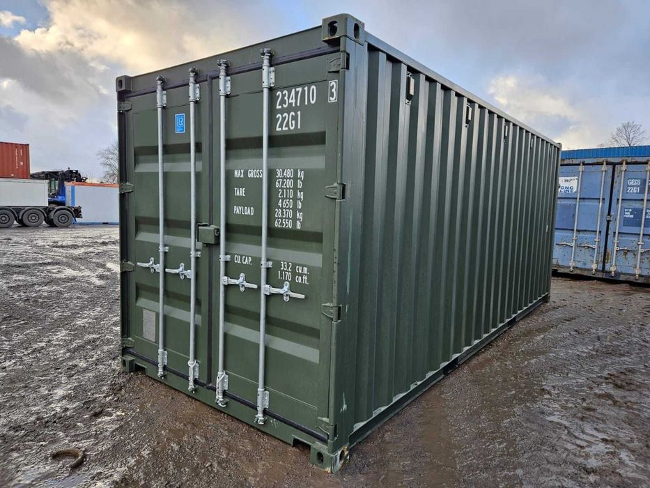 Kontener 20ft DV/DC – Magazynowy / Morski – Transport Cała Polska