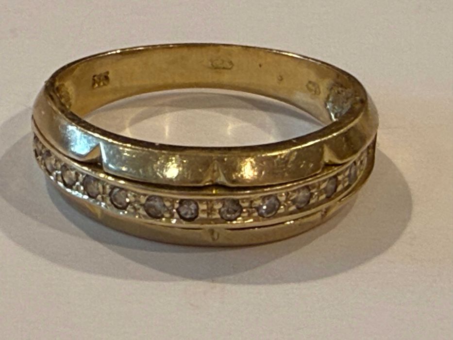 pierscionek obrączka złoto próba 585 Czechy  370 zł gram