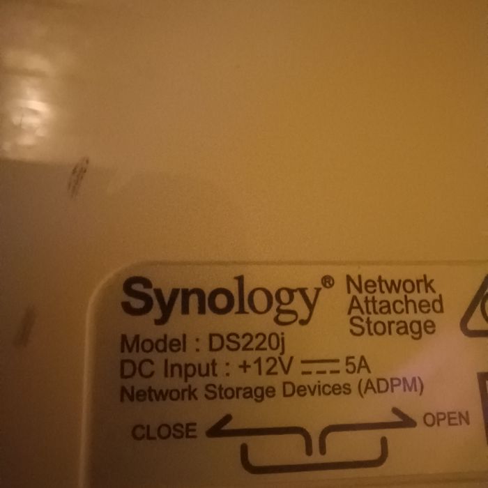 Мережеве сховище Synology DS220j на 2xHDD