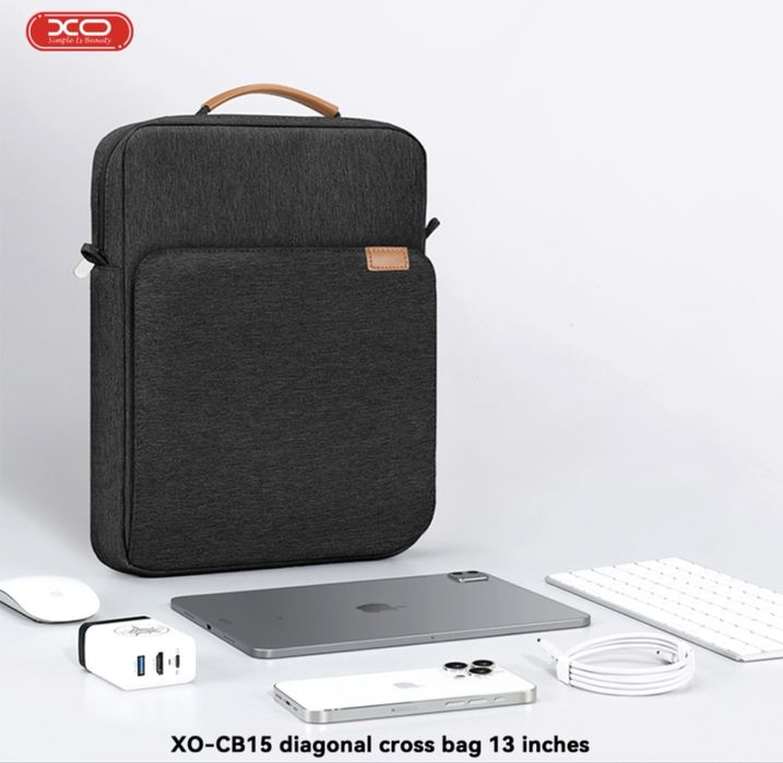 Сумка для ноутбука макбука планшета XO CB15 Crossbody 13дюймів