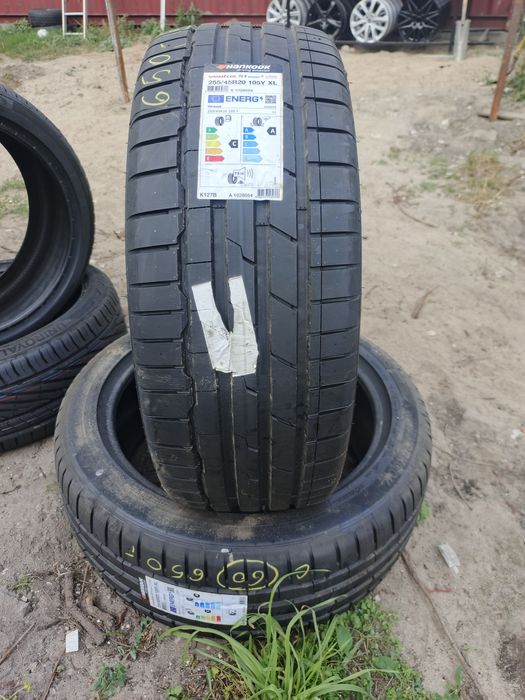 (C) Nowe opony letnie 255/45/20 Hankook RUN FLAT 2 sztuki 24r