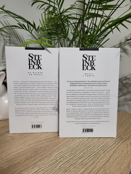 John Steinbeck - Zestaw 4 książek