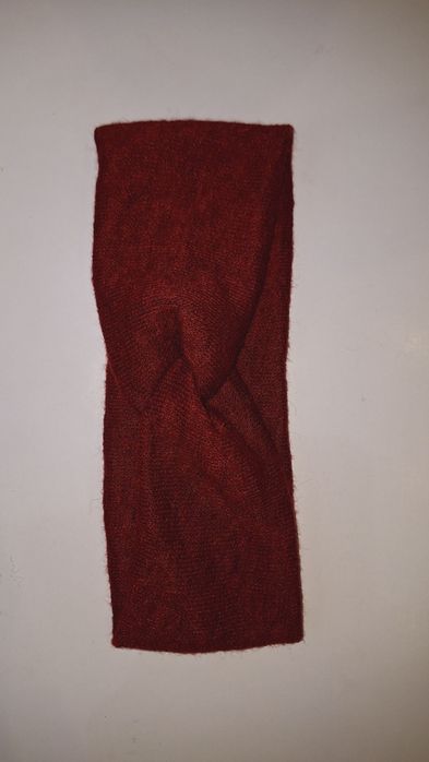 пов'язка на голову кольору бургунді