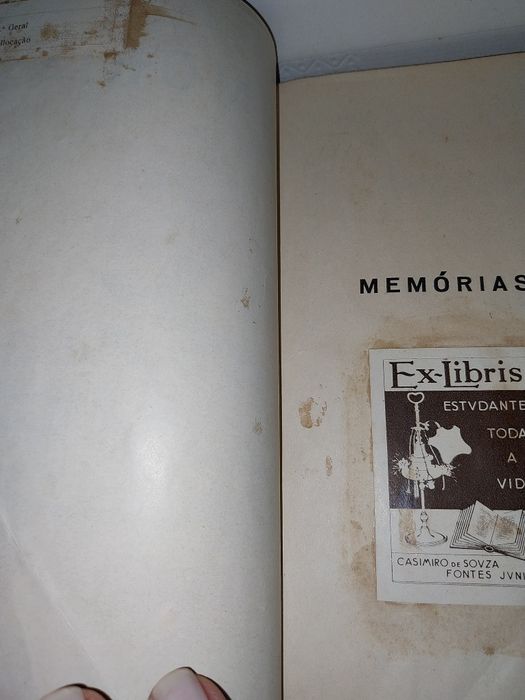 Livro Marechal Gomes da Costa,  MEMÓRIAS, 1a Edição,  1930