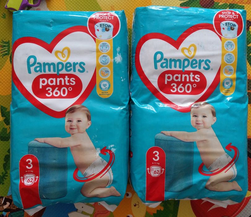 Pampers pants3 памперс,підгузки-трусіки3
