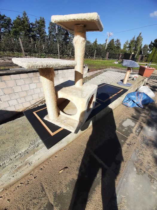 Drapak domek dla kotka