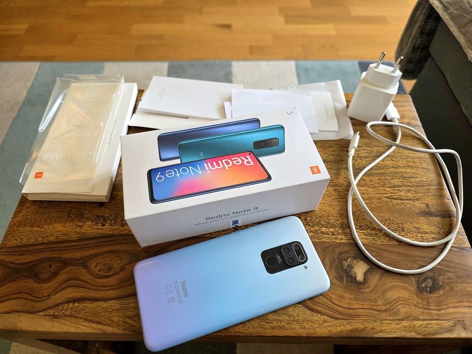 Xiaomi Redmi Note 9, 4/128GB, Stan Idealny.