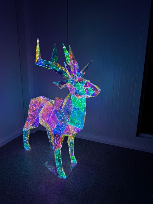 Renifer 3D ozdoba swiąteczna