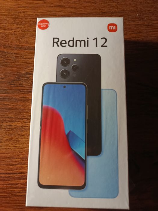 Redmi 12 чорний  4/128 ГБ